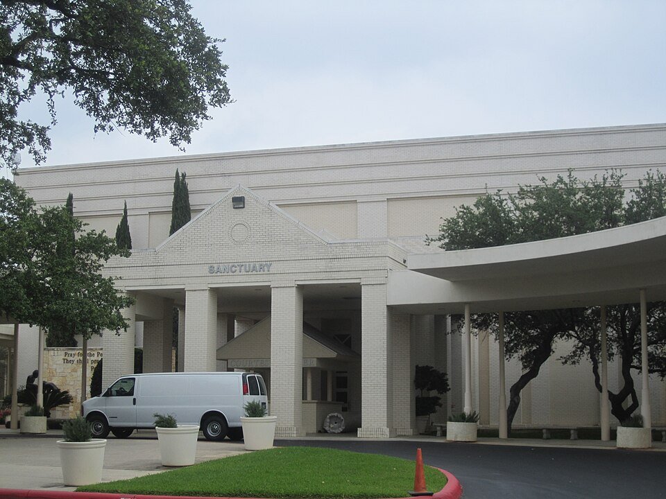 Cornerstone Church sanctuary in San Antonio, Texas