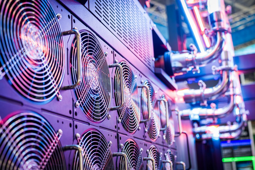 Server cooling fans in a data center