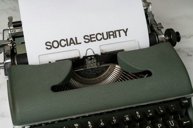 Social Security cards and paperwork